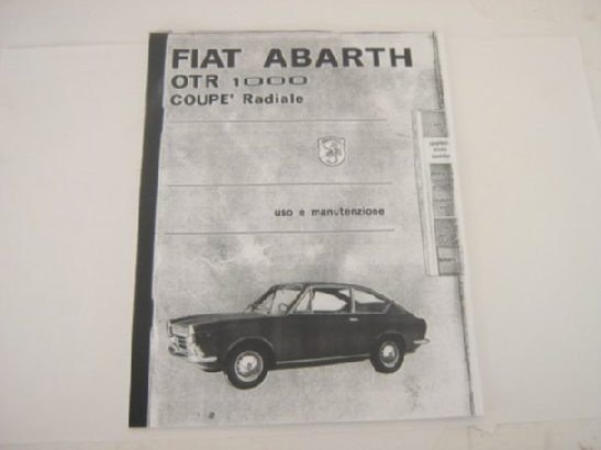 1000 OTR RADIALE OWNERS MANUAL