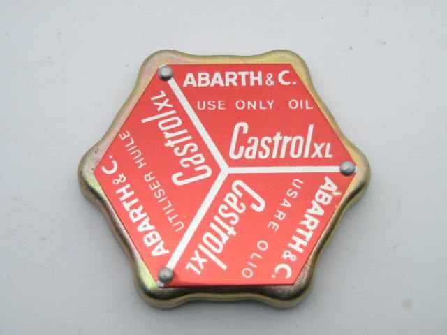 CASTROL ABARTH & CO OIL CAP