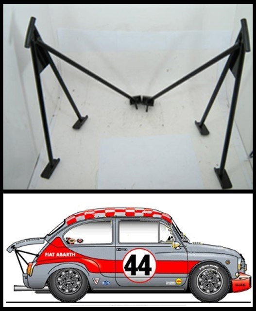 REAR ENGINE HOOD PROP SET