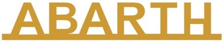 GOLD ABARTH STICKER