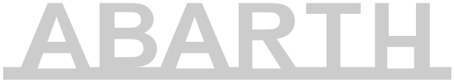 SILVER ABARTH STICKER
