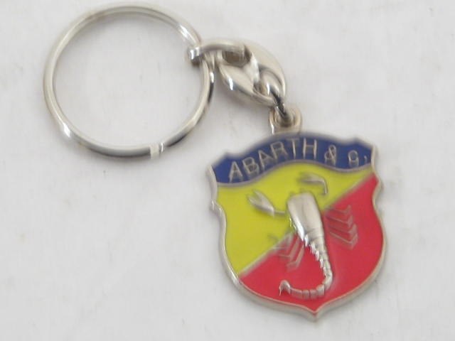 ABARTH SHIELD KEY FOB