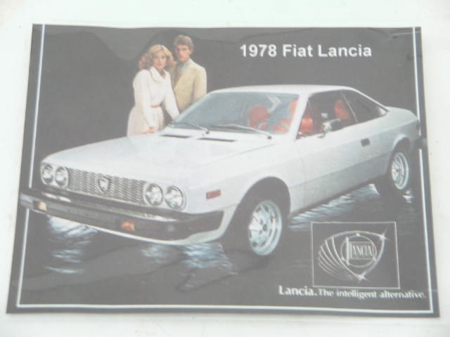 1978 LANCIA ADVERTISING MAGNET