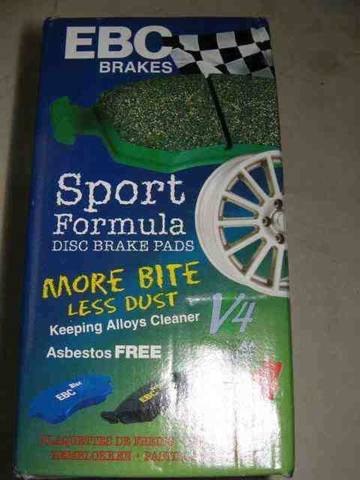 EBC "GREEN STUFF" BRAKE PADS