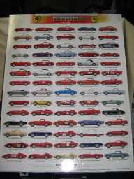FERRARI POSTER 1947-58