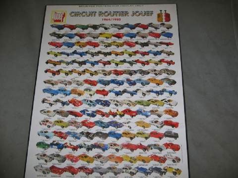 JOUEF SLOT CAR POSTER