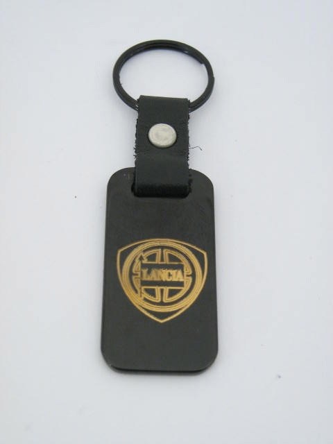 BLACK METAL LANCIA KEY FOB