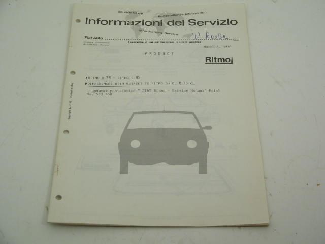 RITMO DIFFERENCES, COPY