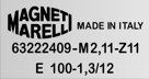 MARELLI STARTER STICKER
