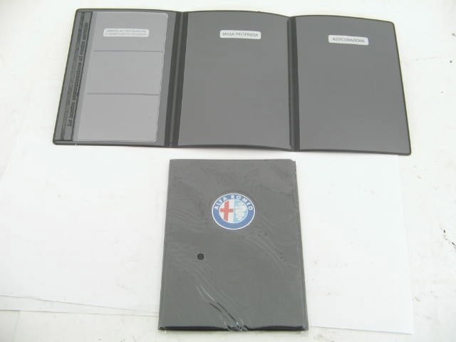 ALFA ROMEO DOCUMENT HOLDER