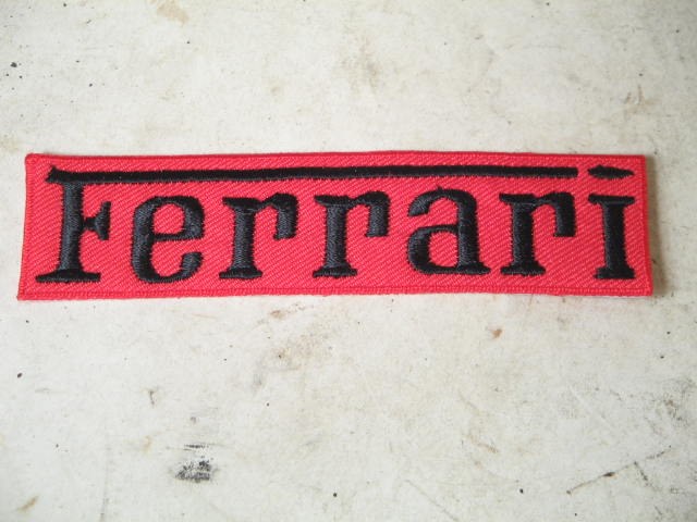 RED FERRARI PATCH