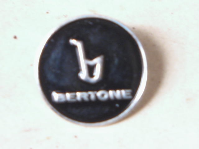 BLACK BERTONE PIN