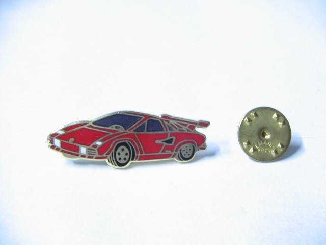 RED LAMBORGHINI PIN