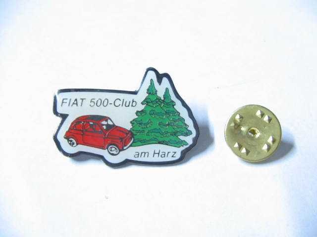 FIAT 500 CLUB PIN