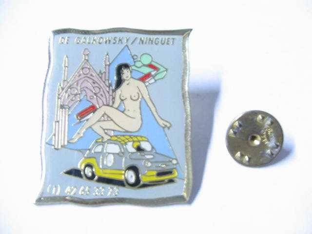 FIAT 600 ABARTH TC PIN