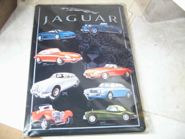 JAGUAR METAL SIGN