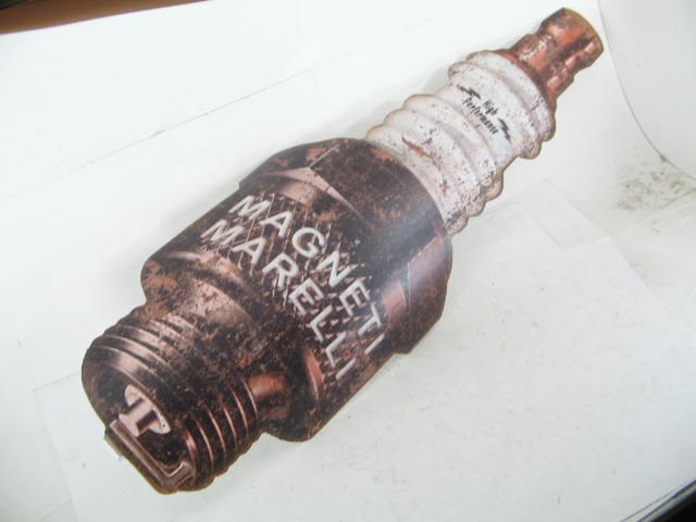 MARELLI SPARK PLUG SIGN