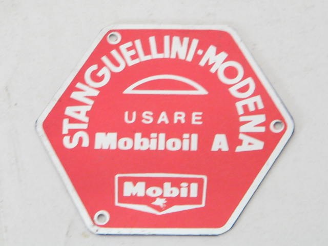 STANGUELLINI OIL CAP EMBLEM