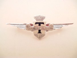 TOURING SUPERLEGGERA EMBLEM