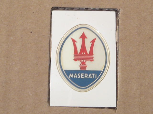 MASERATI STERLING SILVER INGOT