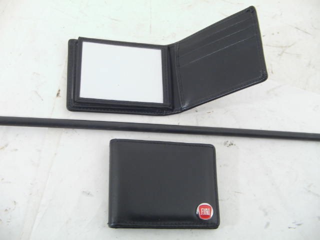 FIAT LEATHER CARD & ID HOLDER