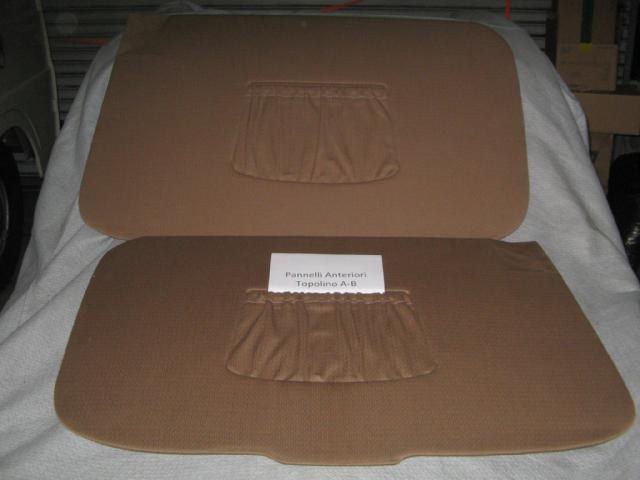 FRONT DOOR PANELS WITH POCKETS
