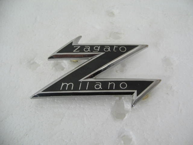 1ST SER. ENAMEL ZAGATO EMBLEM
