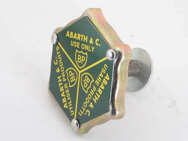 BP ABARTH OIL FILL CAP