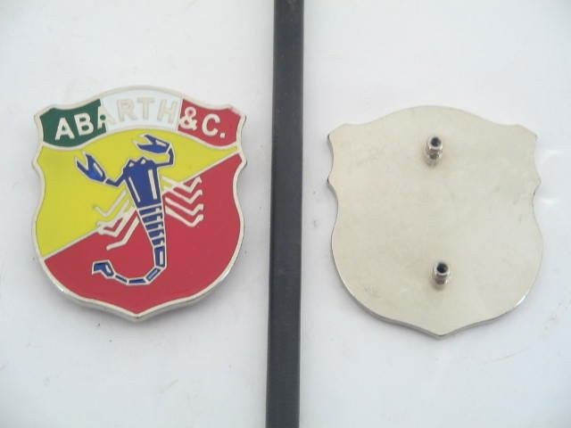 60 X 70 MM ABARTH EMBLEM