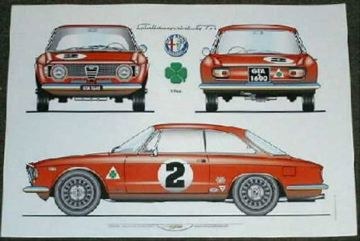 ALFA GIULIA SPRINT GTA POSTER