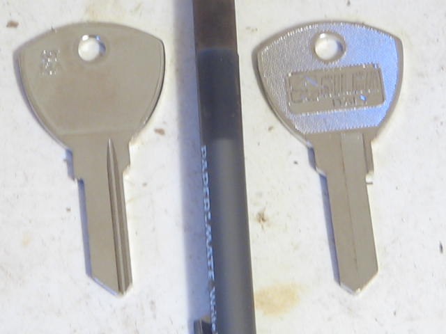 SINGLE SIDED KEY BLANK