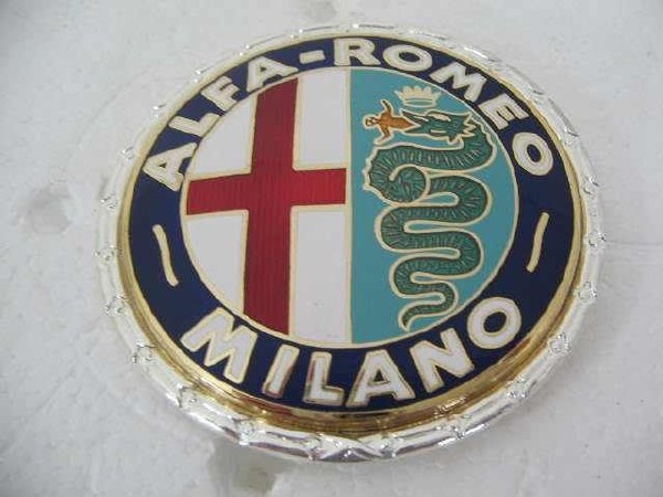 ALFA ROMEO MILANO EMBLEM - C. OBERT & CO.