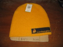 YELLOW LAMBORGHINI BEANIE CAP