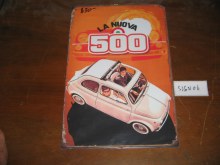 LA NUOVA 500 METAL SIGN