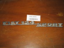 FIAT 124 SPORT EMBLEM