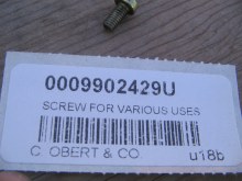 SCREW FOR VARIOUS USES