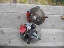 4 X 98 MM FRONT DISC BRAKE KIT