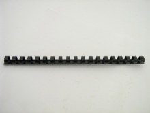 9/16" BLACK PLASTIC BINDING