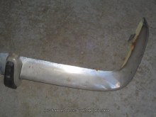 1970-72 RIGHT REAR BUMPER BAR