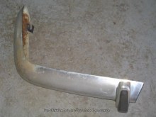 1970-72 LEFT REAR BUMPER BAR