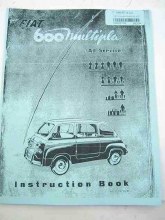 1959 OWNERS MANUAL, COPY