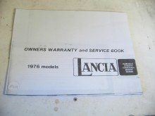 WARRANTY & SERVICE BOOK, COPY