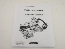 INTRODUCTION SPIDER 2000 TURBO