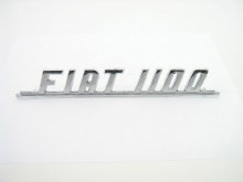 "FIAT 1100" TRUNK EMBLEM