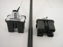 2 SPADE TERMINAL BLACK SWITCH