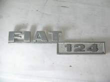 "FIAT 124" EMBLEM
