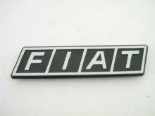 FIAT NAME PLATE ON FRONT GRILL