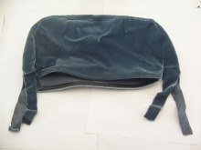 HEADREST COVERING (BLUE CLOTH)