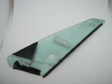 1980-88 L WING GLASS WITH HOLE
