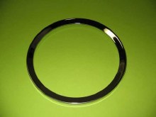 LARGE GAUGE CHROME TRIM RING